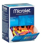 Microlet lancetten (gekleurd) ds.100st.